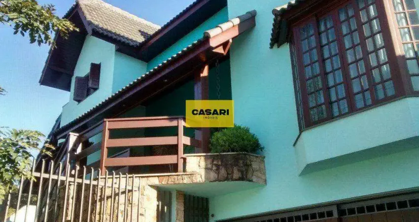 Sobrado à venda, 572 m² por r$ 2.700.000,00 - parque espacial - são bernardo do campo/sp