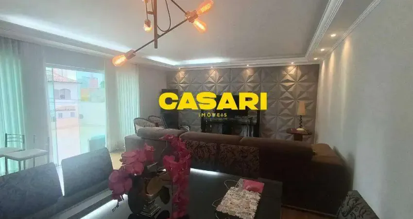 Sobrado com 3 dormitórios, 278 m² - venda por R$ 1.349.900,00 ou aluguel por R$ 5.956,00/mês - Santa Terezinha - São Bernardo do Campo/SP