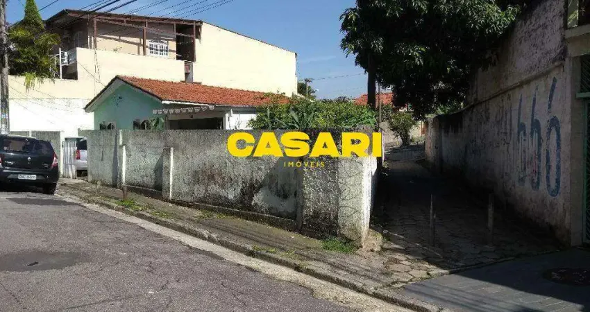 Terreno à venda, 321 m² - Planalto - São Bernardo do Campo/SP