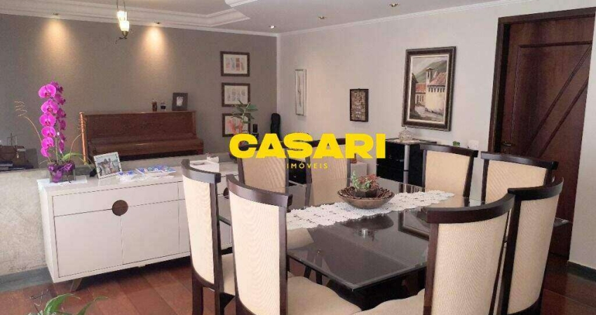 Apartamento com 4 dormitórios, 220 m² - venda ou aluguel - Vila Assunção - Santo André/SP