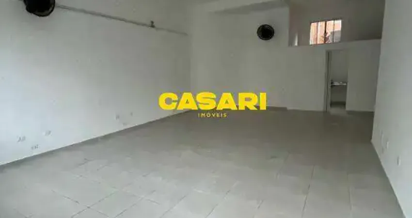 Salão para alugar, 59 m²- Baeta Neves - São Bernardo do Campo/SP