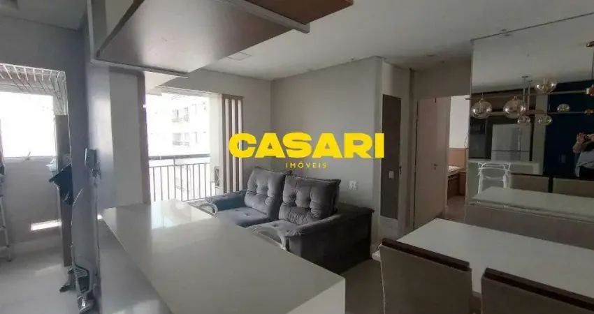 Apartamento com 2 dormitórios para alugar, 56 m² - Planalto - São Bernardo do Campo/SP