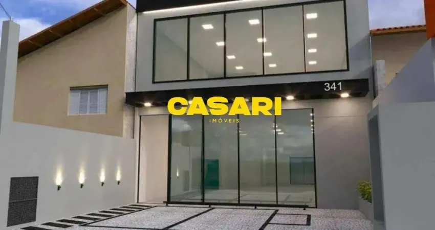 Salão para alugar, 300 m²- Vila Bastos - Santo André/SP