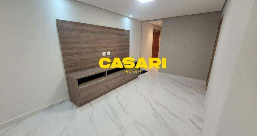 Apartamento com 3 dormitórios para alugar, 100 m² - Jardim - Santo André/SP