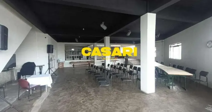 Salão para alugar, 340 m² por r$ 10.300,00/mês - jardim canhema - diadema/sp