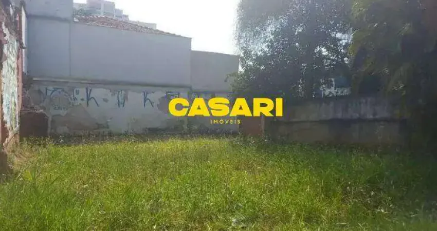 Terreno de 186 m² para Alugar na Nova Petrópolis - São Bernardo do Campo/SP