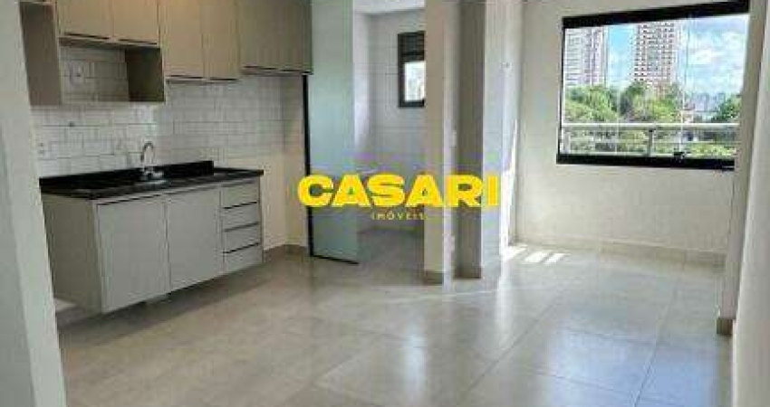 Apartamento com 2 dormitórios para alugar, 59 m² - Bangú - Santo André/SP