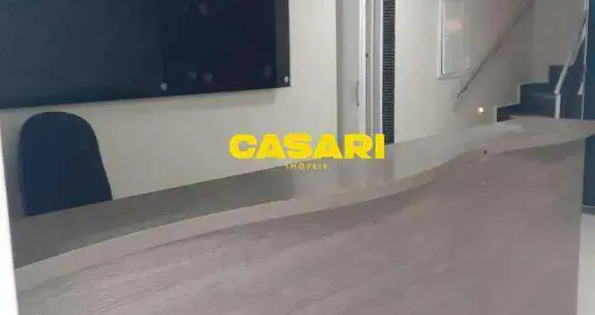 Sobrado com 3 dormitórios para alugar, 140 m² - Campestre - Santo André/SP
