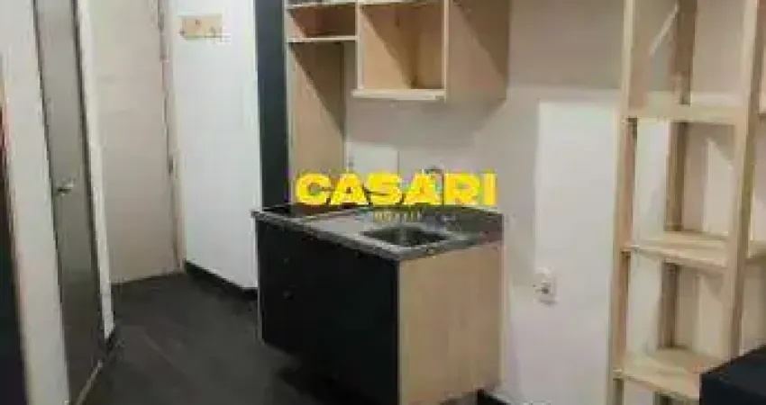 Apartamento com 1 dormitório para alugar, 20 m² - Santo Antônio - São Caetano do Sul/SP