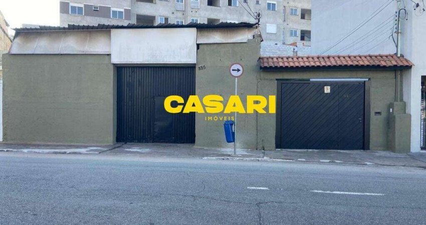 Galpão, 263 m² - venda por R$ 1.600.000,00 ou aluguel por R$ 13.780,00/mês - Santa Paula - São Caetano do Sul/SP