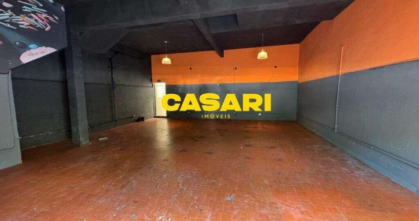 Salão para alugar, 159 m² por R$ 7.214,01/mês - Jardim do Mar - São Bernardo do Campo/SP