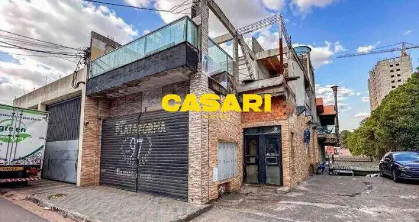 Salão para alugar, 400 m² por R$ 10.240,00/mês - Planalto - São Bernardo do Campo/SP