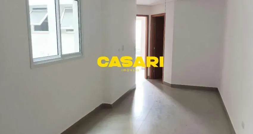 Apartamento com 2 dormitórios, 42 m² - venda ou aluguel - Vila Pires - Santo André/SP