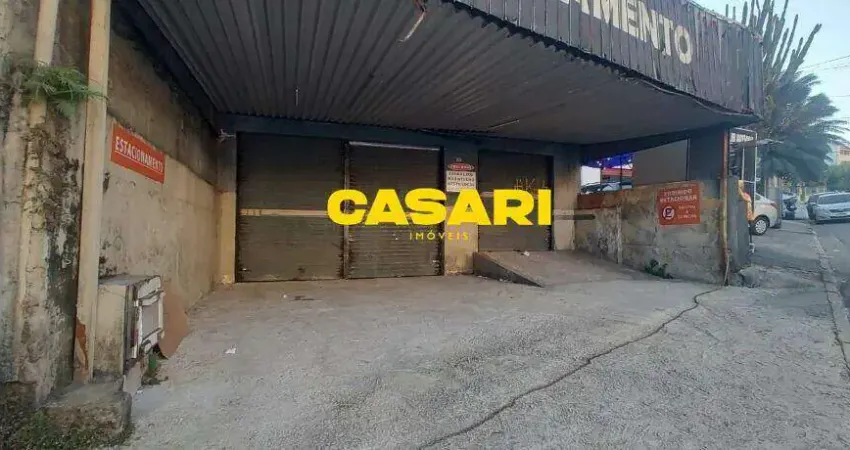 Salão para alugar, 438 m² - assunção - são bernardo do campo/sp