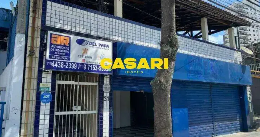 Salão para alugar, 100 m² - Vila Bastos - Santo André/SP