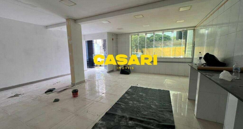 Salão para alugar, 100 m² - Baeta Neves - São Bernardo do Campo/SP