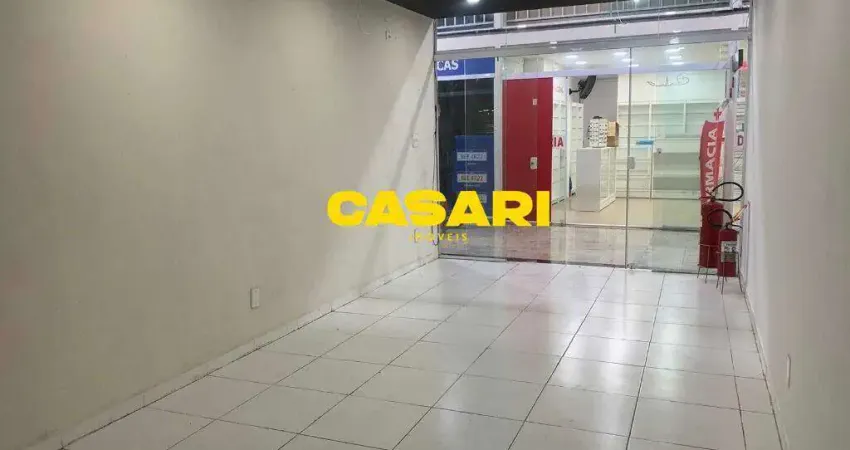 Loja comercial 36 m² para alugar - baeta neves - são bernardo do campo | casari imóveis