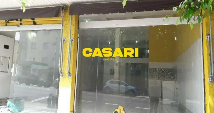 Salão para alugar, 200 m² - Utinga - Santo André/SP