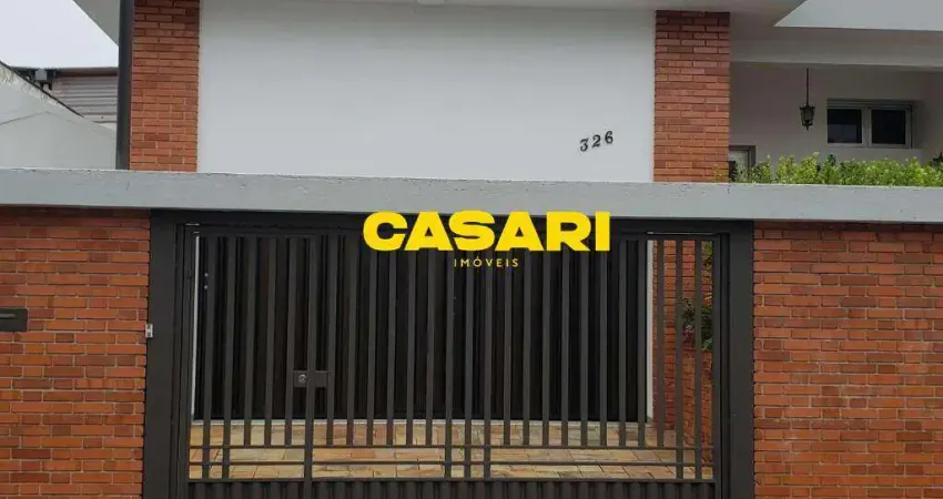 Casa com 3 dormitórios para alugar, 275 m² por R$ 12.900,01/mês - Vila Santa Teresa - Santo André/SP