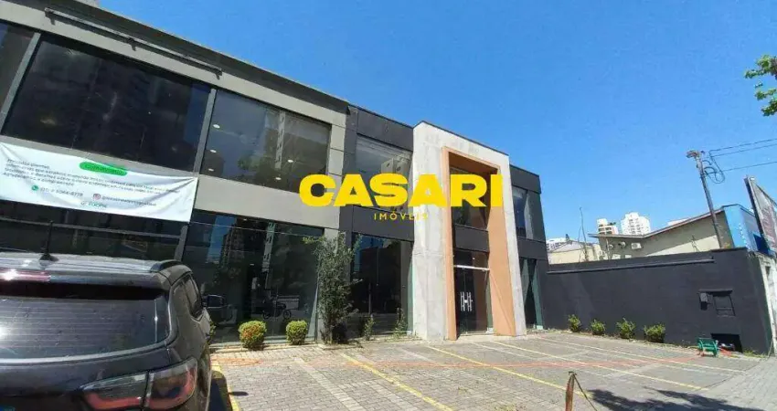 Salão Comercial para Aluguel com 170 m² no Centro de Santo André – Alto Padrão