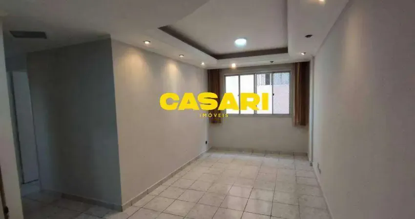 Apartamento com 3 dormitórios para alugar, 65 m² - Vila Palmares - Santo André/SP