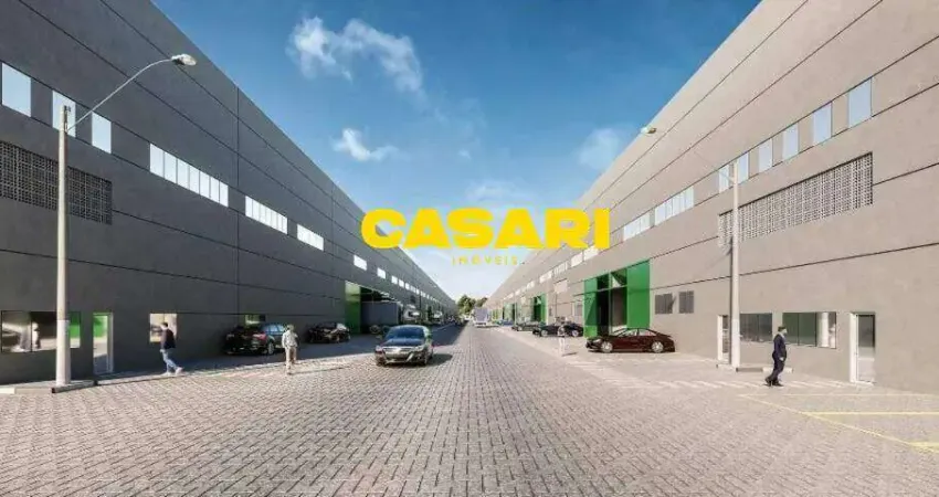 Galpão para alugar, 1193 m² por R$ 41.730,01/mês - Parque Jaçatuba - Santo André/SP
