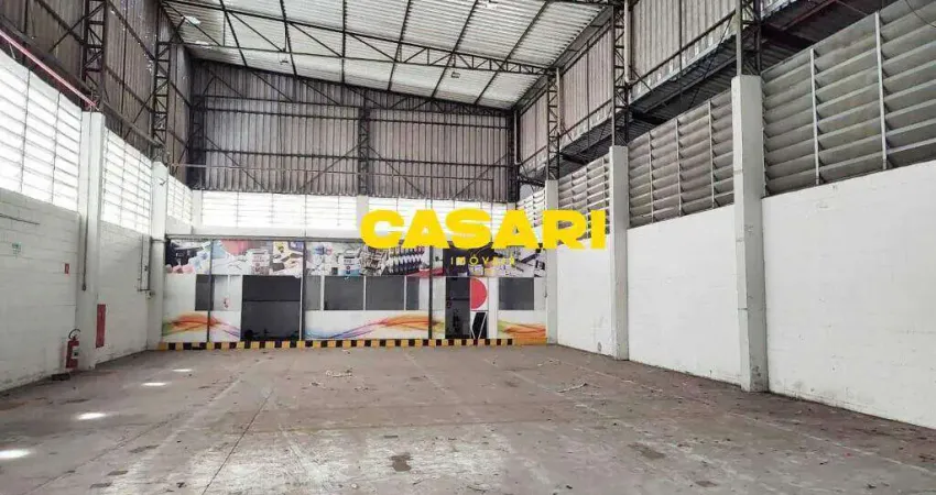 Galpão para alugar, 880 m² por R$ 46.822,00/mês - Assunção - São Bernardo do Campo/SP