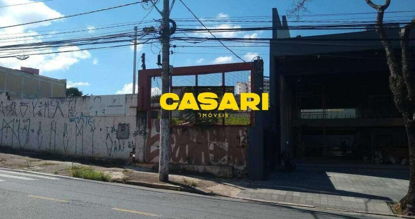 Terreno para alugar, 1800 m² por R$ 40.000,00/mês - Vila Valparaíso - Santo André/SP