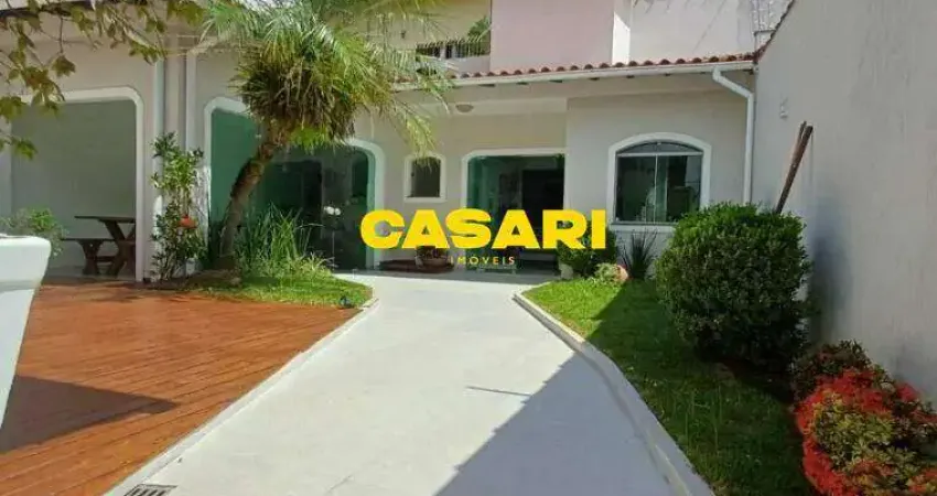 Casa com 4 dormitórios, 422 m² - venda por r$ 3.200.000,00 ou aluguel por r$ 20.180,00/mês - vila assunção - santo andré/sp