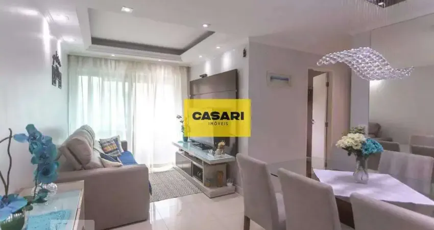 Apartamento com 3 dormitórios para alugar, 75 m² - Baeta Neves - São Bernardo do Campo/SP