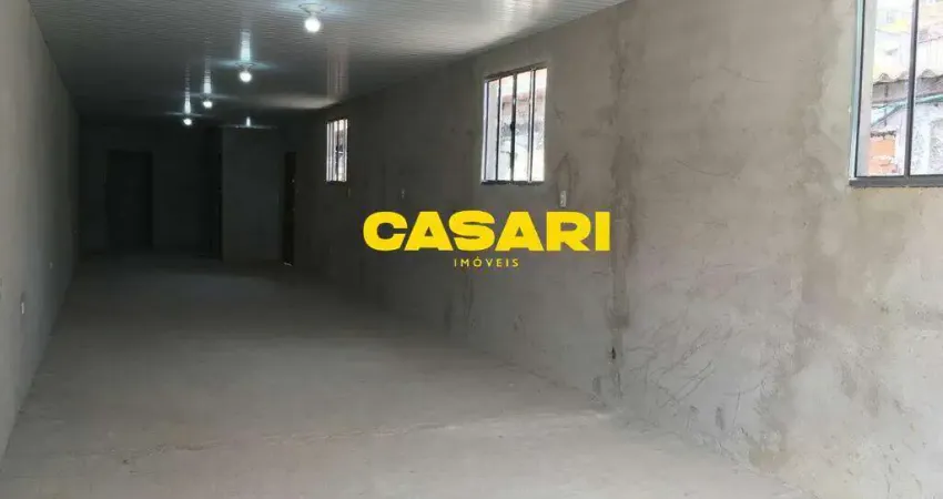 Salão, 80 m² - venda ou aluguel - Paulicéia - São Bernardo do Campo/SP