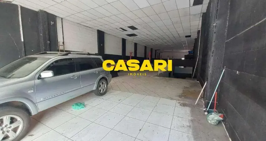 Galpão comercial à venda ou para aluguel, 650 m² com 2 pavimentos e 4 vagas - taboão - diadema/sp