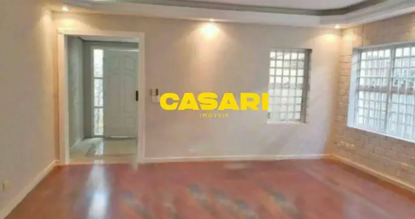 Sobrado com 3 dormitórios à venda, 196 m²- Vila Scarpelli - Santo André/SP
