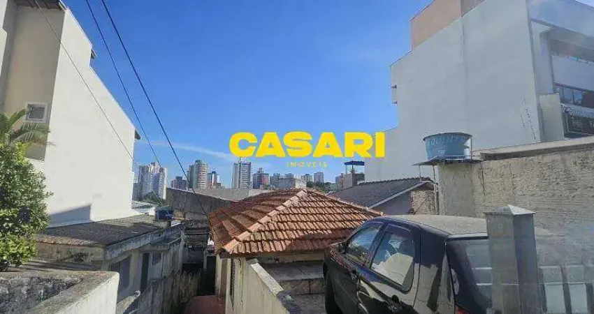Terreno à venda na Rua Andaraí, 207, Vila Scarpelli, Santo André
