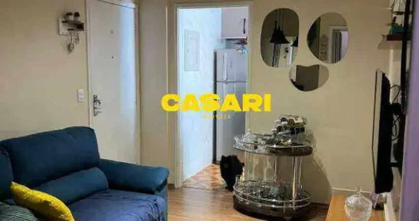 Apartamento com 2 dormitórios à venda, 46 m² - taboão - são bernardo do campo/sp