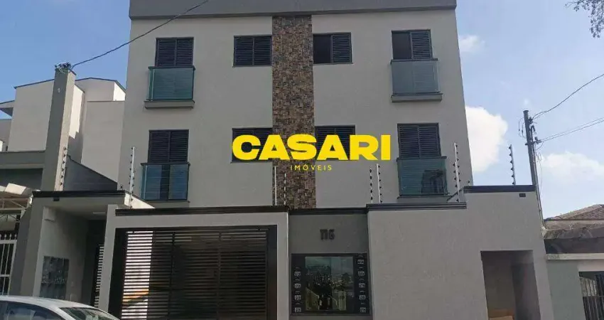 Cobertura com 2 dormitórios à venda, 120 m² - Jardim das Maravilhas - Santo André/SP