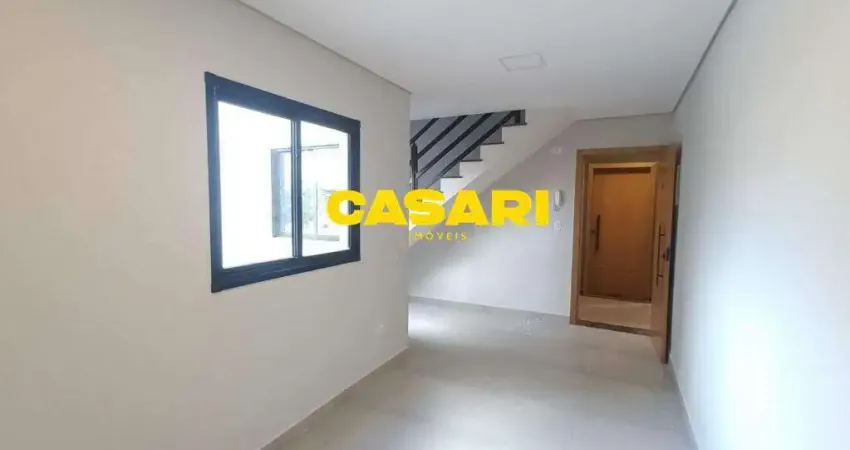 Cobertura com 2 dormitórios à venda, 120 m² - Jardim das Maravilhas - Santo André/SP