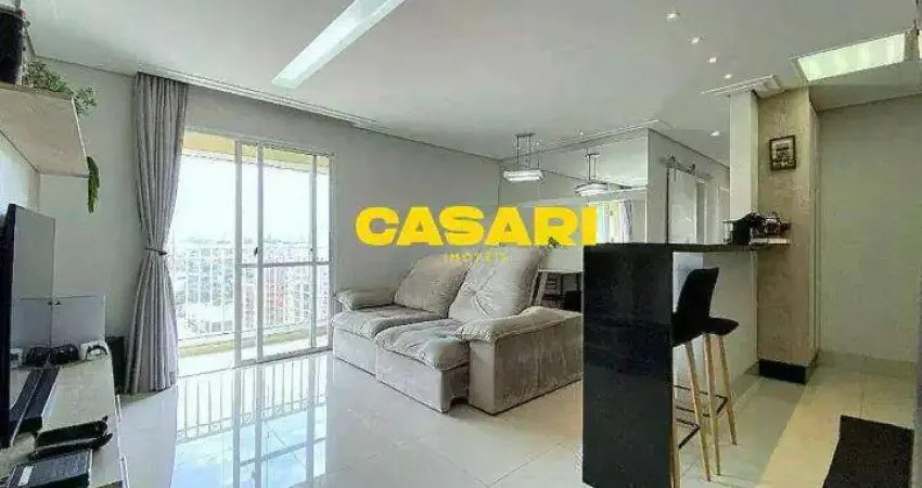 Apartamento com 3 dormitórios à venda, 84 m² - Mauá - São Caetano do Sul/SP