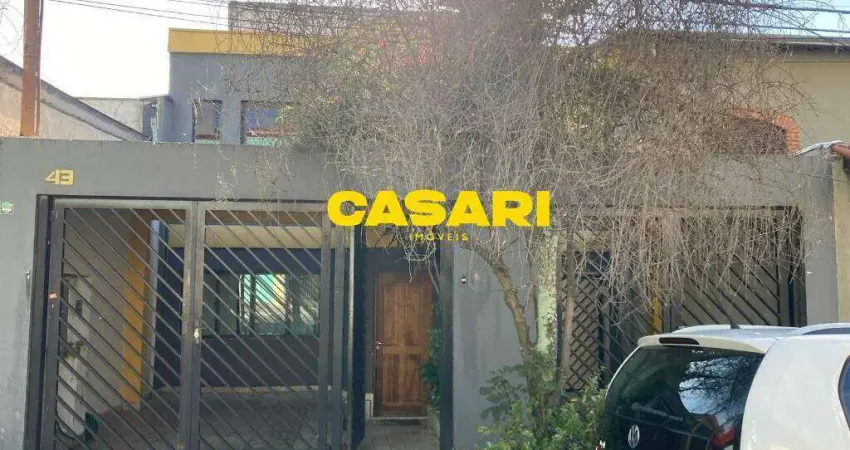 Sobrado com 3 dormitórios à venda, 230 m²- jardim paramount - são bernardo do campo/sp