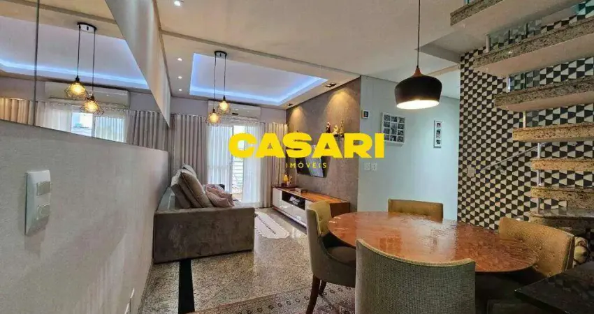 Cobertura com 3 dormitórios à venda, 170 m² - Nova Gerti - São Caetano do Sul/SP
