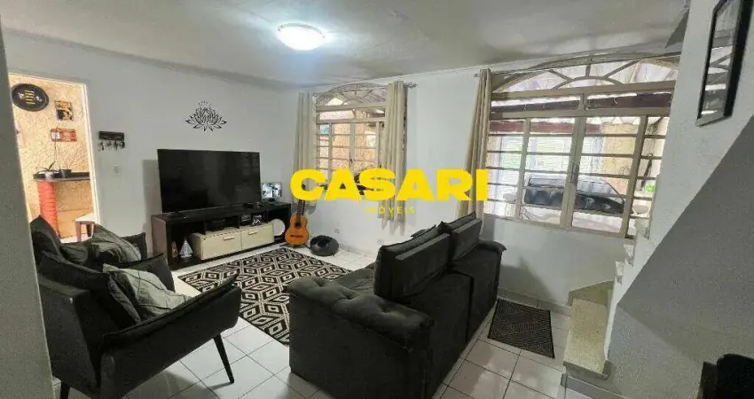 Sobrado com 3 dormitórios à venda, 161 m² - Planalto - São Bernardo do Campo/SP