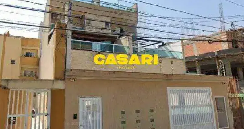 Cobertura com 3 dormitórios à venda, 150 m² - Vila Eldízia - Santo André/SP