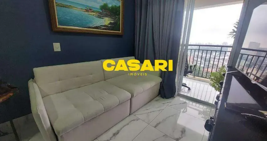 Apartamento com 2 dormitórios à venda, 54 m²- Vila Euclides - São Bernardo do Campo/SP