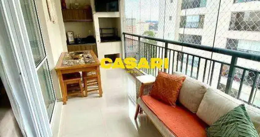 Apartamento com 3 dormitórios à venda, 106 m² - centro - são bernardo do campo/sp