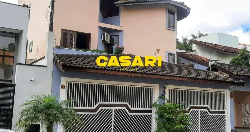 Sobrado com 5 dormitórios à venda, 561 m² - parque dos pássaros - são bernardo do campo/sp