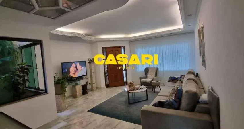 Sobrado com 3 dormitórios, sendo 2 suítes à venda, 337 m² - baeta neves - são bernardo do campo/sp