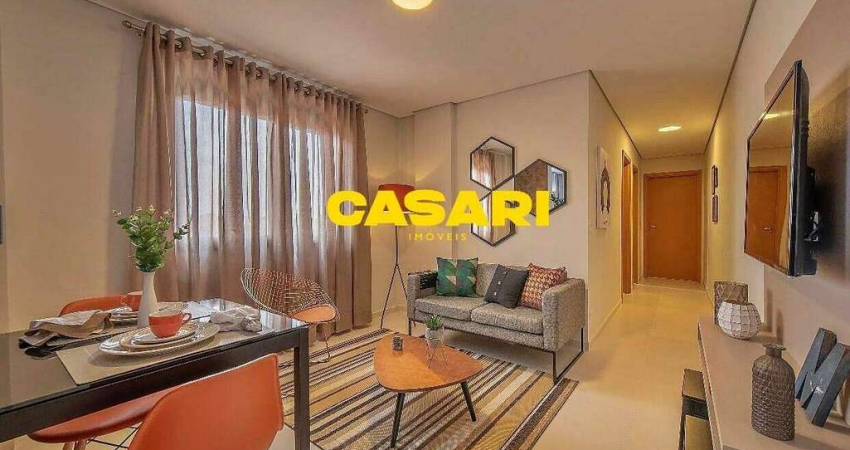 Apartamento com 2 dormitórios à venda, 63 m² por - Centro - Boituva/SP
