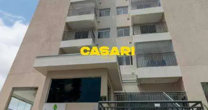 Apartamento luxo, 2 quartos, varanda vista deslumbrante, 54m2, vila eldizia-santo andre, andar bem alto