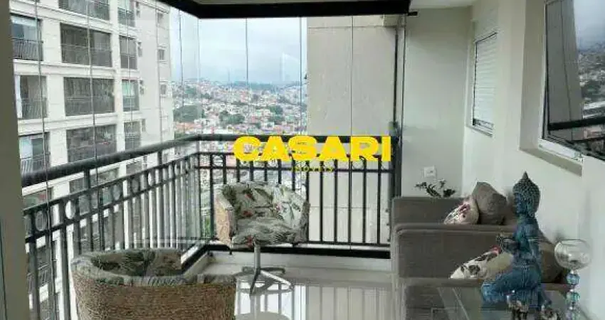Apartamento 4 dormitorios, 3 suites, 3 vagas no subsolo, 180m2, Nova Petropolis - Sbc, andar alto