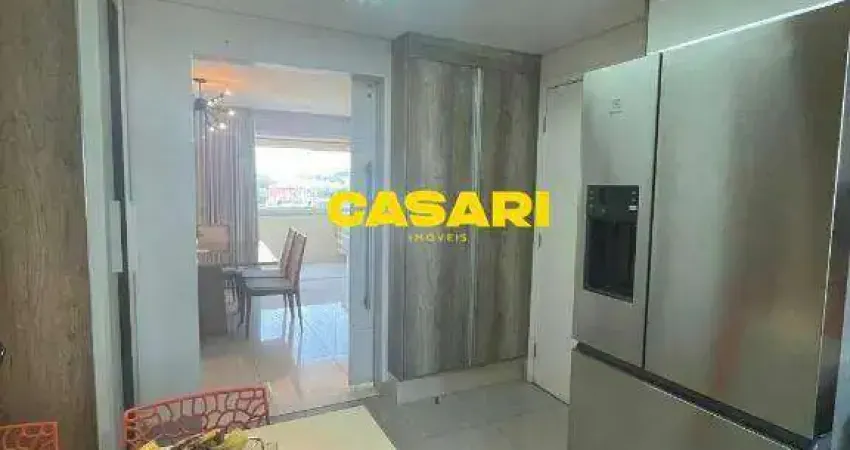 Apartamento com 3 dormitórios à venda, 121 m² - Casa Branca - Santo André/SP